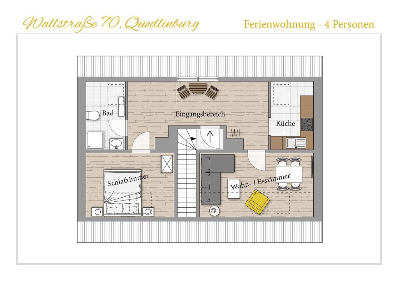 Ferienwohnung Quedlinburg Harz 外观 照片